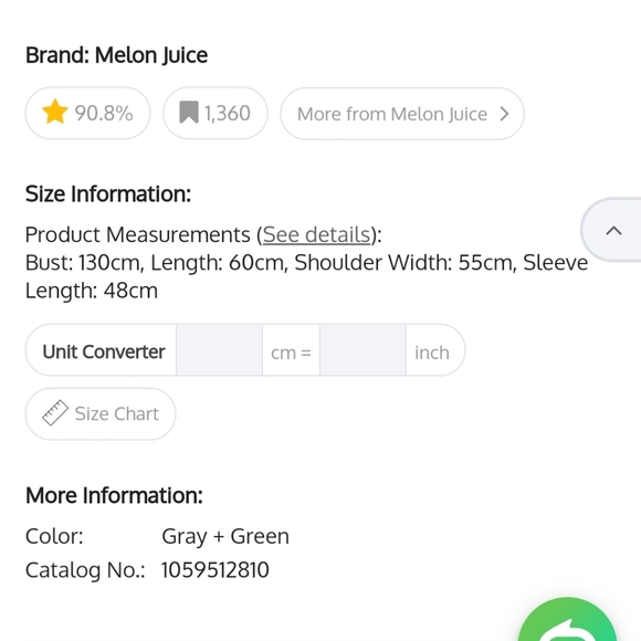 🎉3/$15🎉 Yesstyle Mock Neck Color Block Sweater - Picture 7 of 7